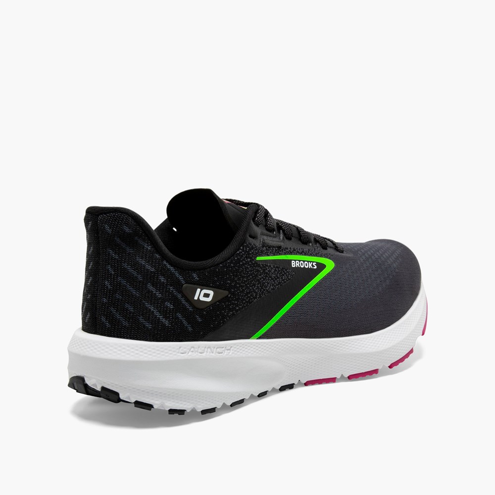 Chaussures Running Route Brooks Launch 10 Blanche Femme | NQL-5625593